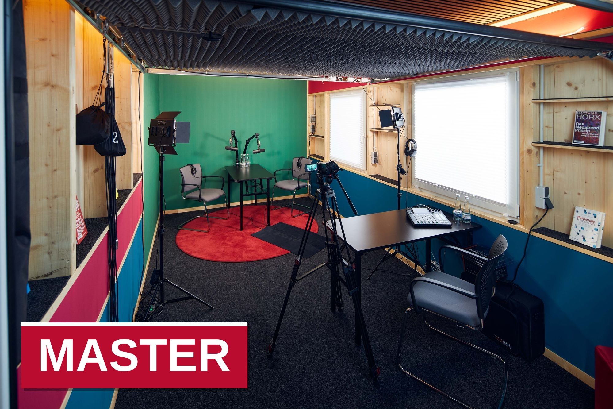 Video-Podcast-Hub (Master-Paket) – Raum im HubWerk01 Bruchsal