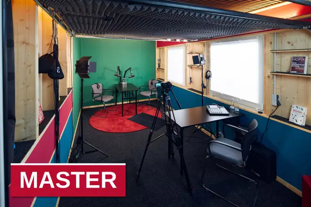 Video-Podcast-Hub (Master-Paket) – Raum im HubWerk01 Bruchsal