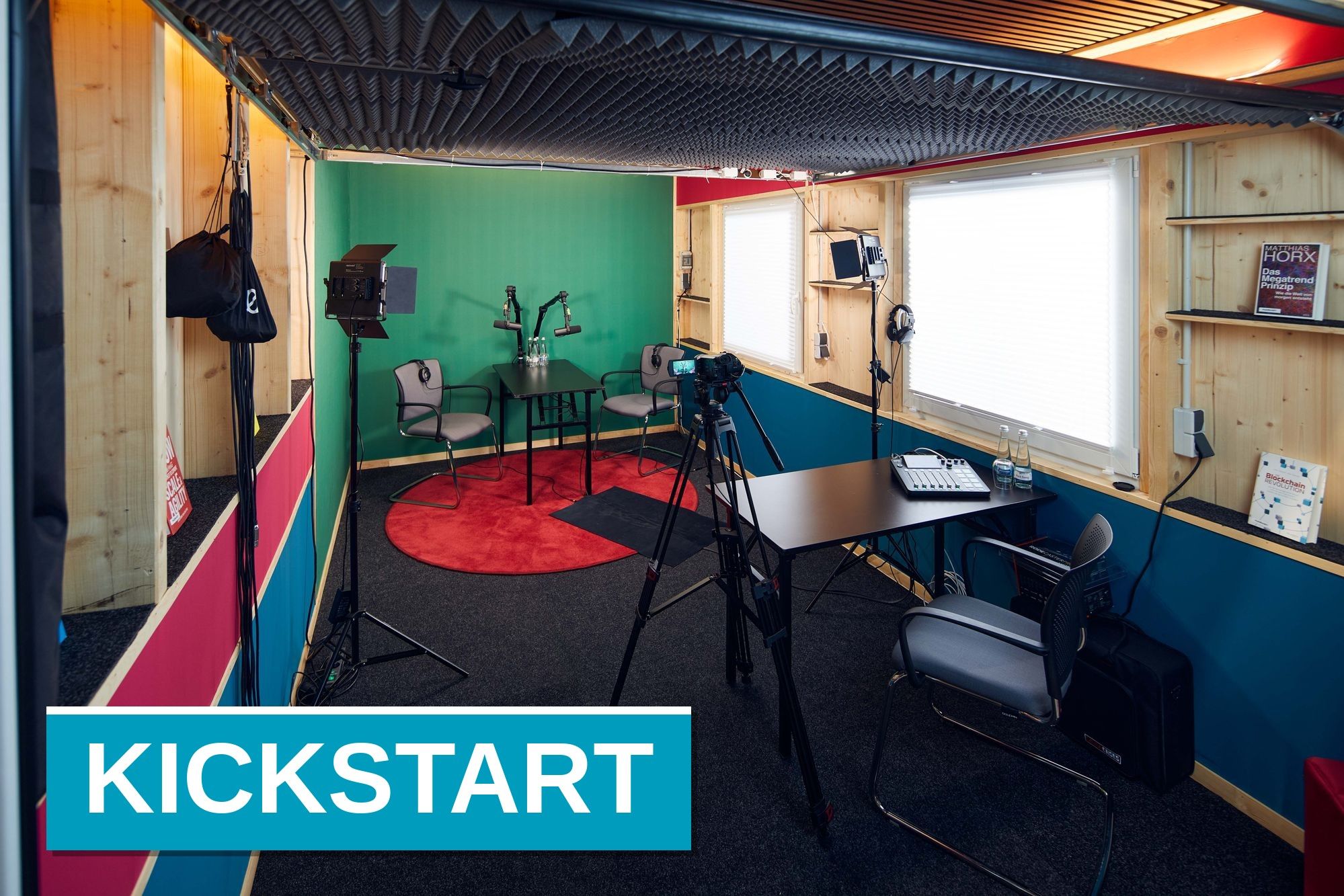 Video-Podcast-Hub (Kickstart-Paket) – Raum im HubWerk01 Bruchsal